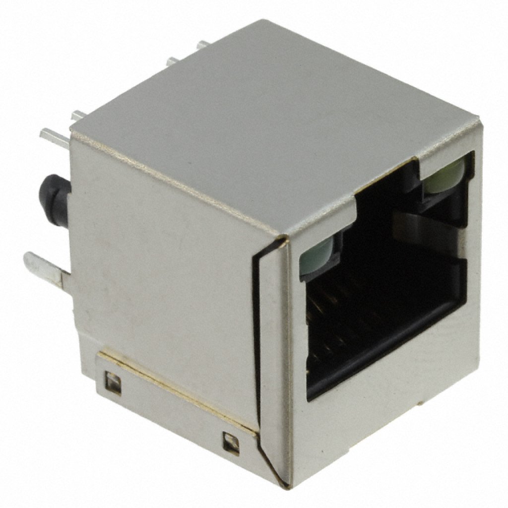 1734577-3 - Модульный разъем, Cat3, RJ45, Гнездо, 8 контакт(-ов), 8 вывод(-ов), 1 порт(-ов)
