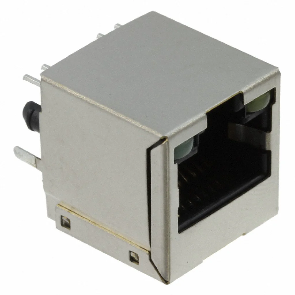 1734577-3 - Модульный разъем, Cat3, RJ45, Гнездо, 8 контакт(-ов), 8 вывод(-ов), 1 порт(-ов)