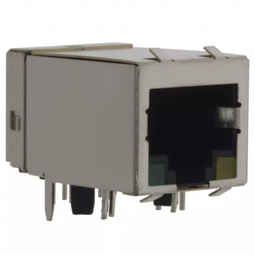 5569564-1 - Модульный разъем, Cat3, RJ45, Гнездо, 8 контакт(-ов), 8 вывод(-ов), 1 порт(-ов)