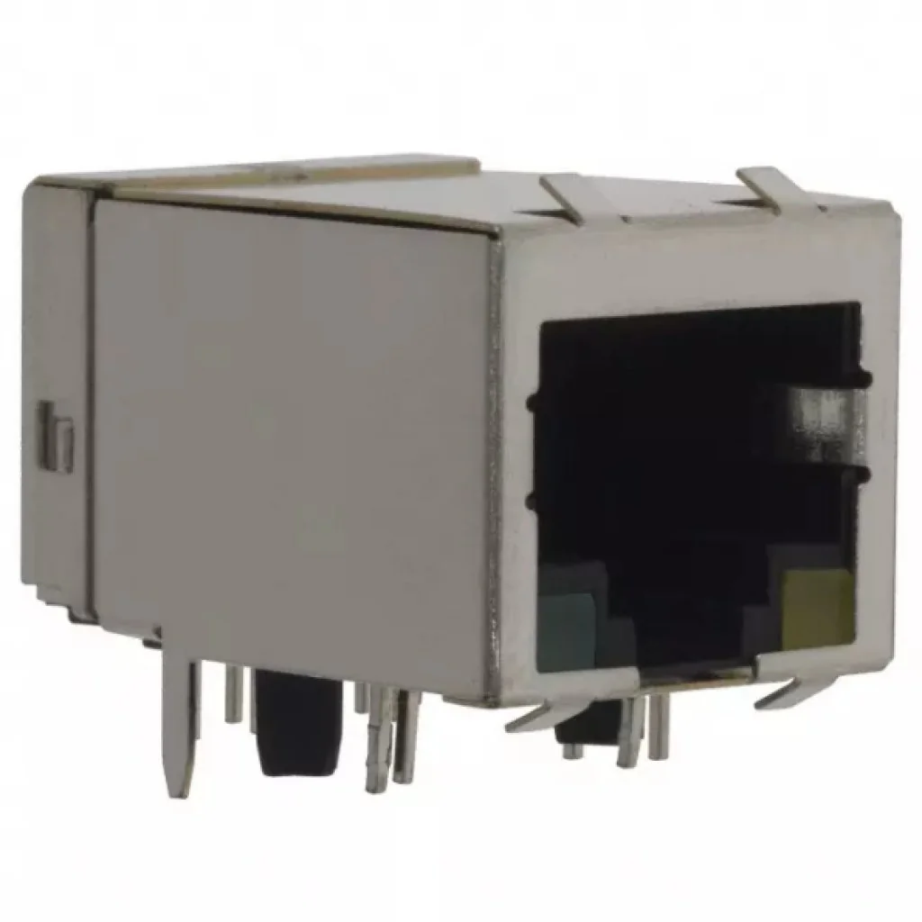 5569564-1 - Модульный разъем, Cat3, RJ45, Гнездо, 8 контакт(-ов), 8 вывод(-ов), 1 порт(-ов)