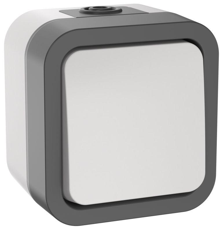 Выключатель 1-кл. ОП TORS 2п 10А IP55 TS211 бел. TS-V16-0-10-55-K41