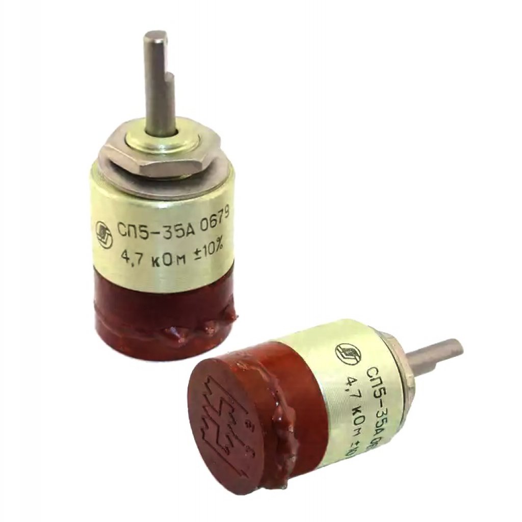 СП5-35А1  22К      3-16 10% - Резистор переменный проволочный 22кОм ±10% 1Вт