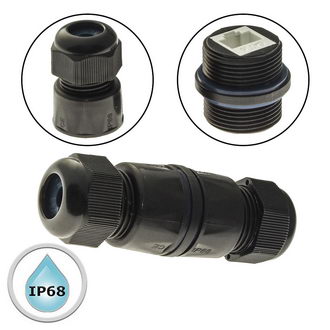 RJ45M25Z2-6A - Разъём герметичный SZC RJ45M25Z2-6A, 10BASE-T,100 BASE-T, 1000 BASE-T