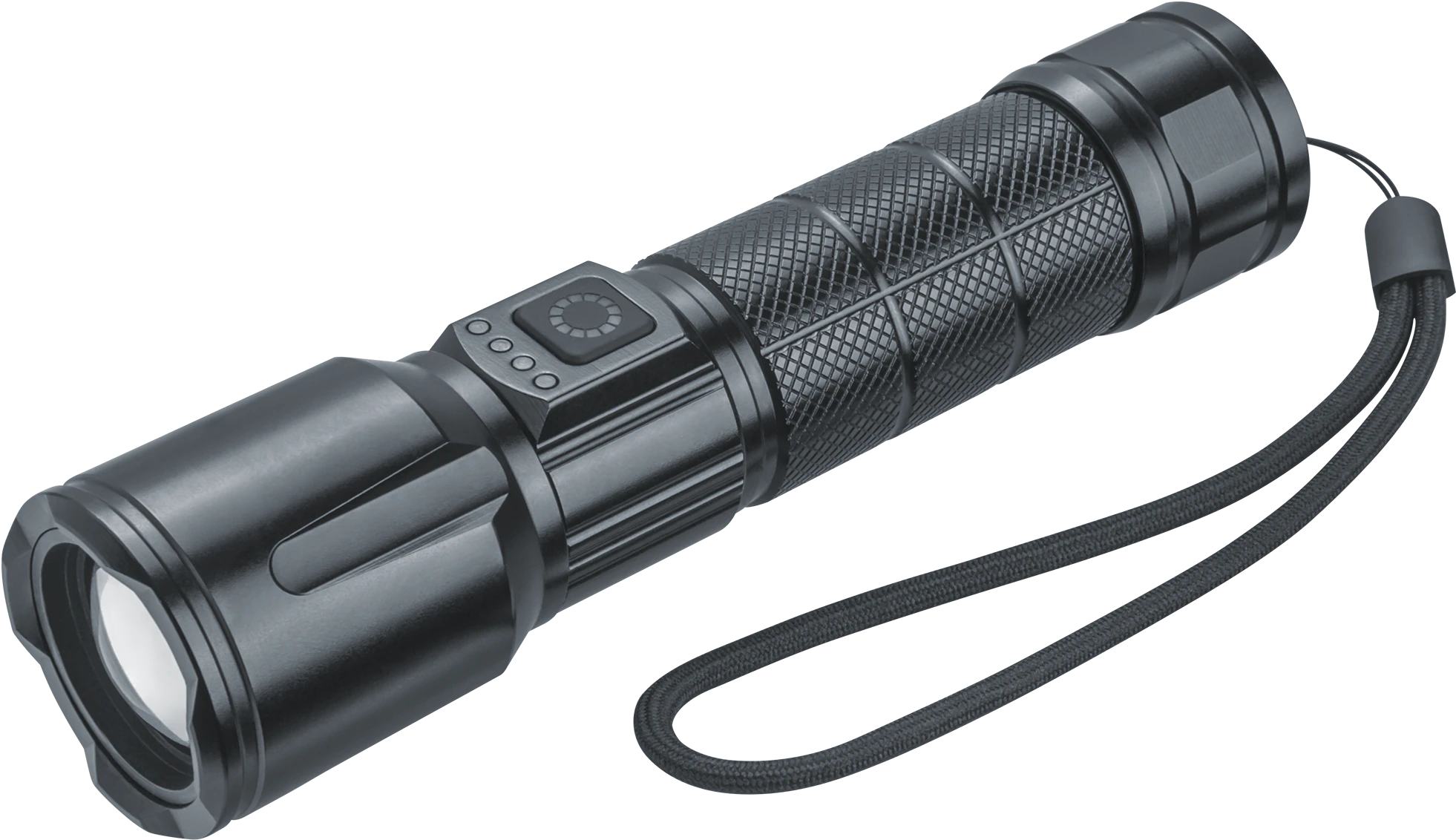 Фонарь светодиодный NPT-CM20-ACCU металлический 1 LED, 10Вт