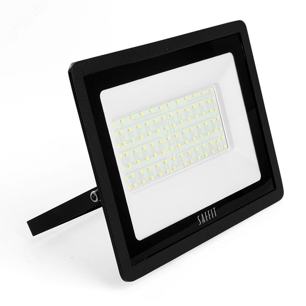 Прожектор светодиодный ДО-100w 6400К 9000Лм IP65 черный 55068