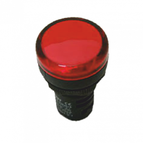 Индикатор ND16-22D/2 красн. AC/DC 230В CHINT 593075 - Лампа сигнальная d22-230V красн