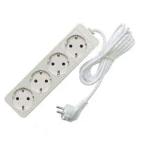 Удлинитель 4х3м с заземл. 10А IP20 2.2кВт ПВС 481S-9403