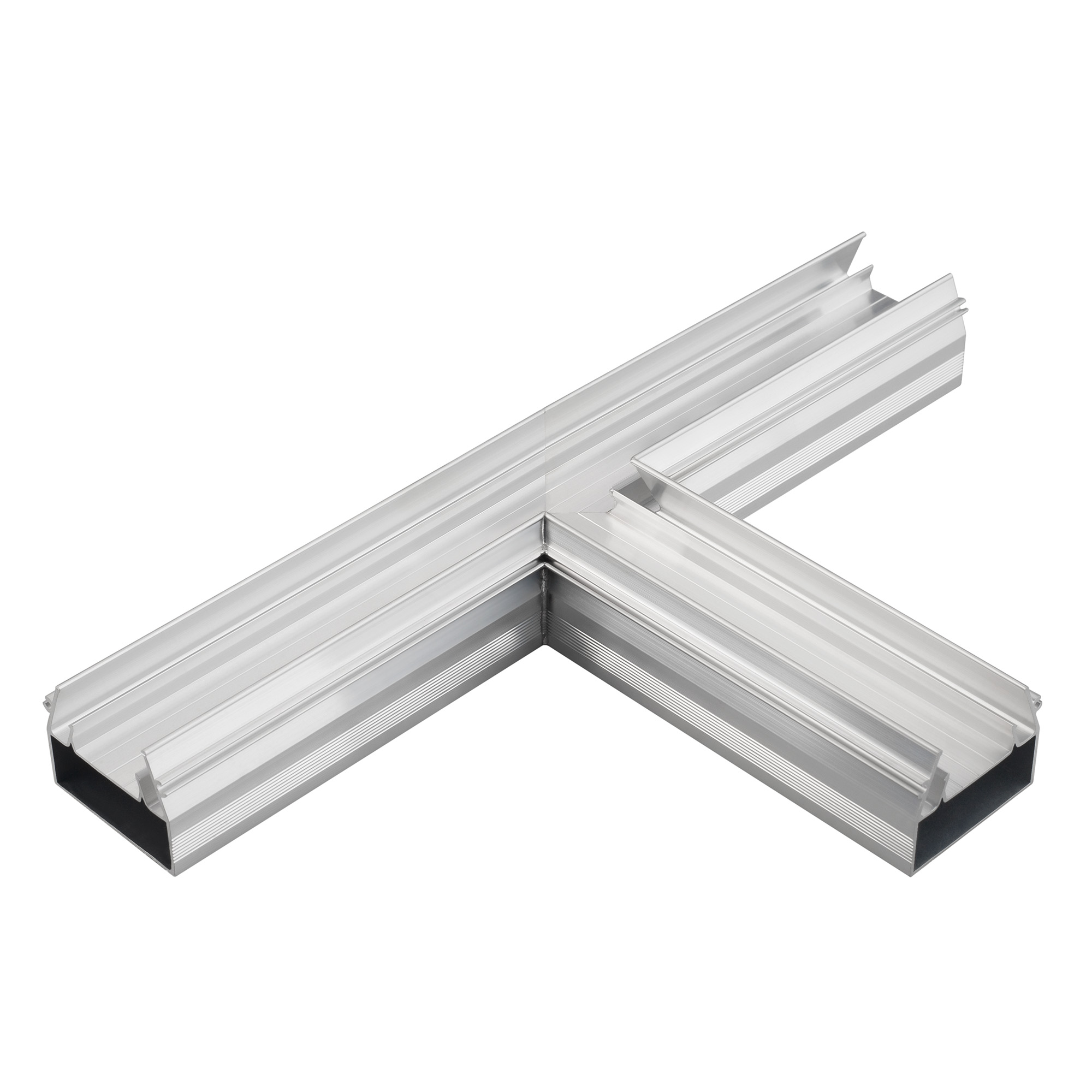 Угол STRETCH-S-35-CEIL-CENTER-T90 тройной (GAMMA35) 046876 - Угловой Т-образный соединитель 90 градусов профиля STRETCH-S-35-S-CEIL-CENTER-2000 (GAMMA35). Цена за штуку.