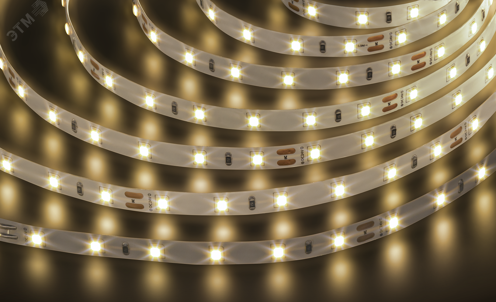 Лента светодиодная NLS-2835WW60-4.8-IP20-24V 5м 34422