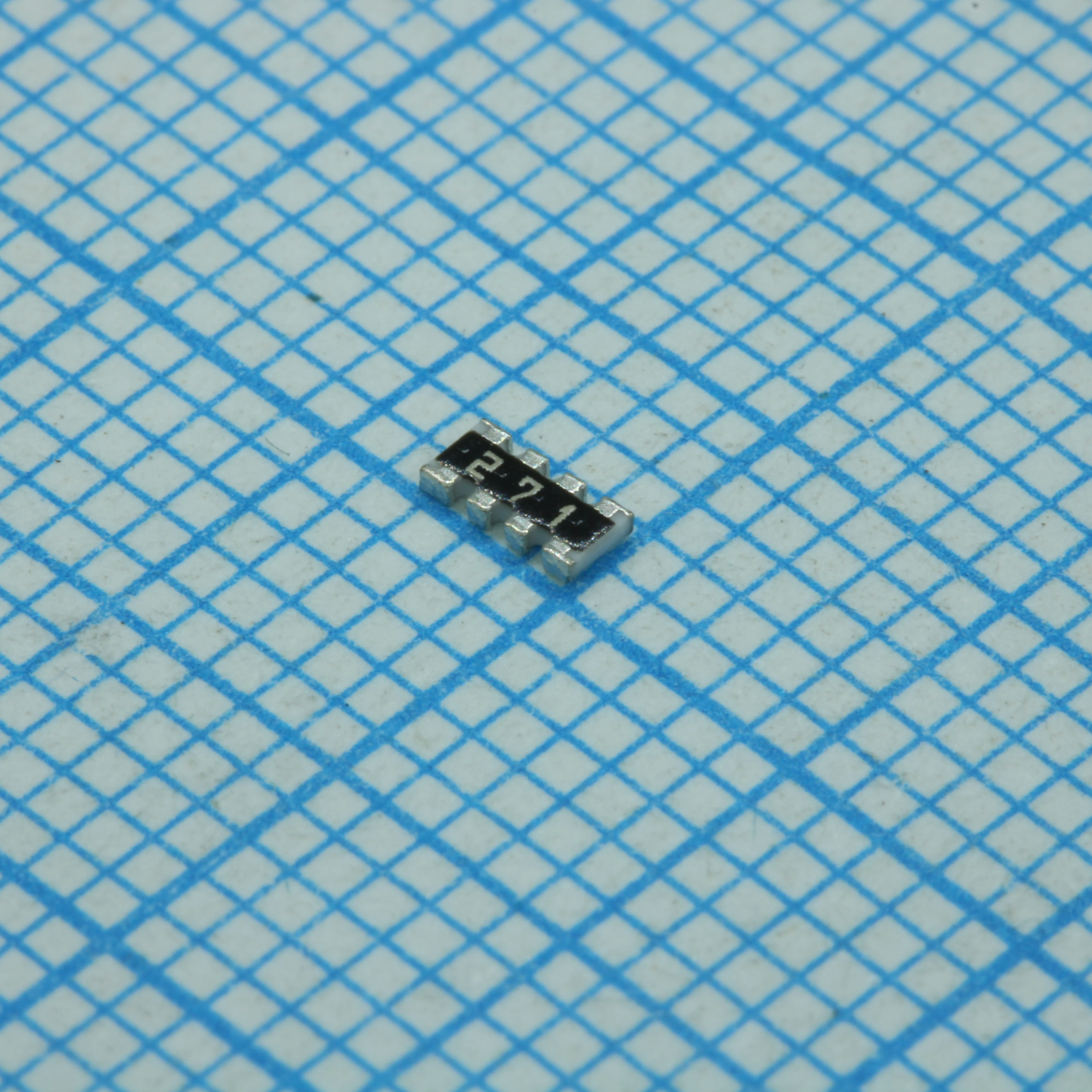 RA034A271JT - Резисторная сборка SMD 1206 4 резисторов по 270Ом