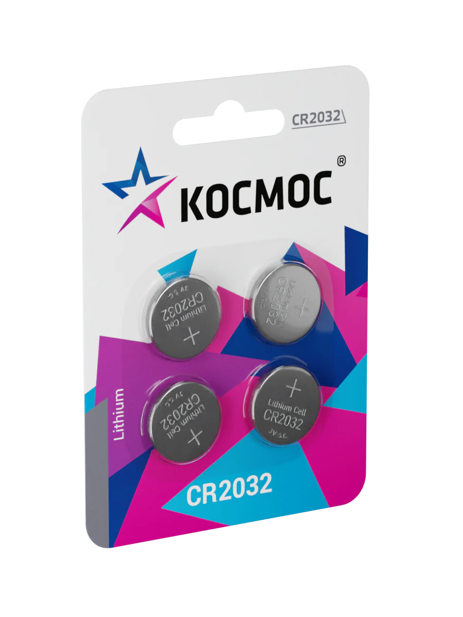 Батарейка CR2032 3V Lithium 4BL