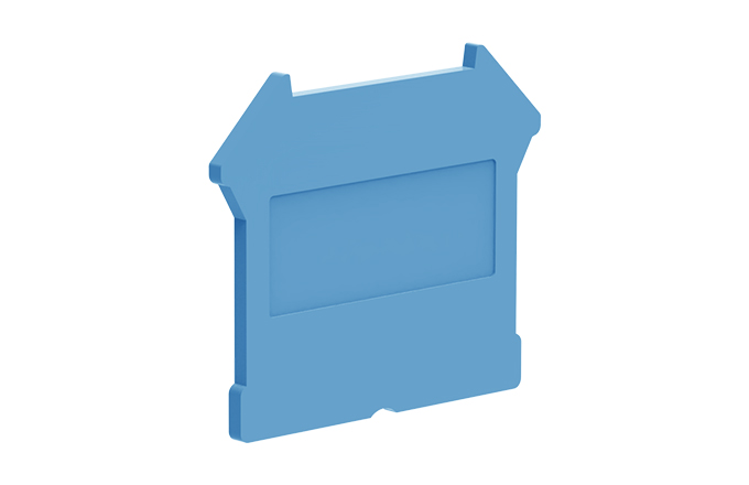 Промежуточная пластина 303103 - Промежуточная пластина, для клемм SUK, цвет: синий