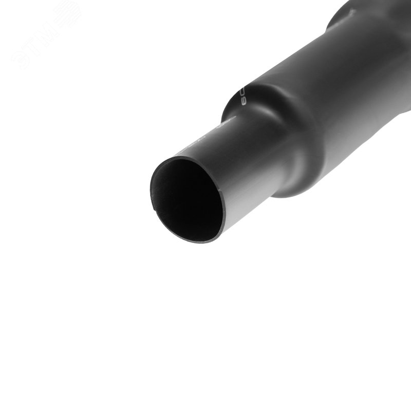 Трубка термоусадочная СТТК (4:1) 32/8 черная - двустенная клеевая, 1 метр, не поддерживает горение