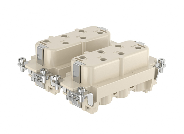 Розеточная контактная вставка HSB-012-F - Розеточная контактная вставка, винтовая фиксация, 12 полюсов + PE, типоразмер 32B, 400/690V, 35A, сечение обслуживаемых проводников 1,5-6 мм кв,, тип покрытия контактов: серебро