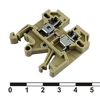 MK 2.5 - Клеммная колодка на дин-рейку MK 2.5