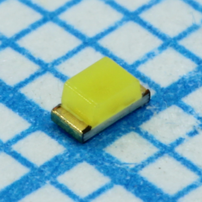 KPT-1608QR4F-D-C1 - Светодиод smd 1,6х0,8мм/желтый/588нм/120-250мкд/желтый/160°