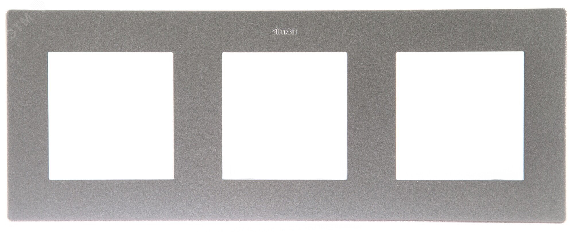 Рамка 3-м 4 алюм. 2400630-033