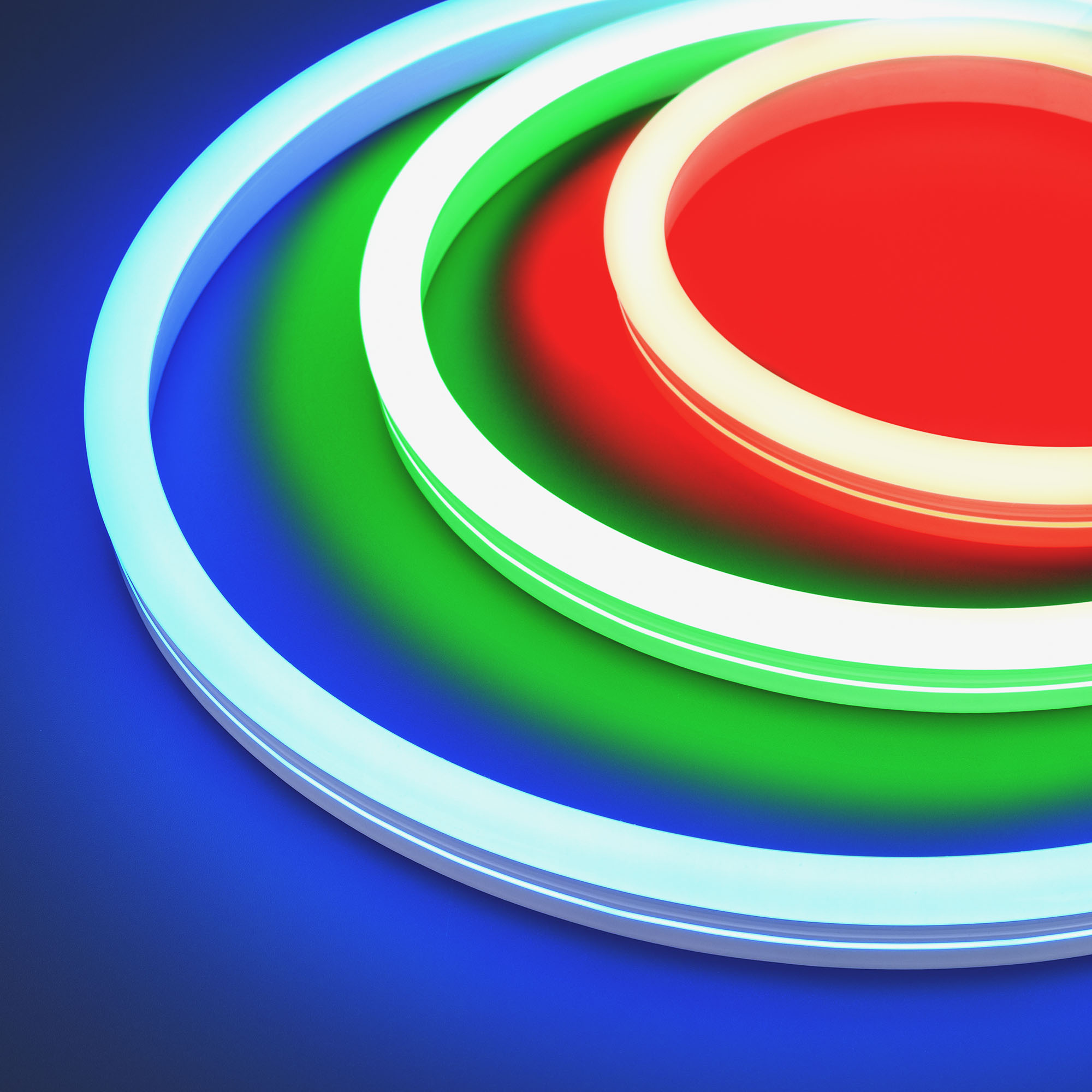 Лента герметичная MOONLIGHT-SIDE-B84-12x24mm 24V RGB (12 W/m, IP68, 5m, wire x2) 042751 - Гибкая герметичная лента (неон серии MOONLIGHT), сечение 12х24 мм. Светодиоды SMD5060 84 шт/м. Цвет свечения RGB, угол излучения 115°. Мощность 12 Вт/м, питание 24 В