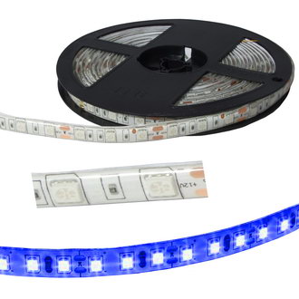 5050 300LED IP65 12V BLUE - Светодиодная лента 5050, 300 LED, IP65, 12 В, цвет синий, длина 5 м