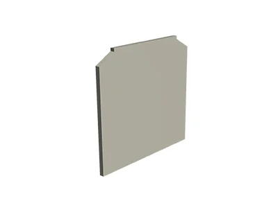 Крышка бок. 9701/10 - Крышка боковая, для клемм 9700 A/10 S35, цвет: серый