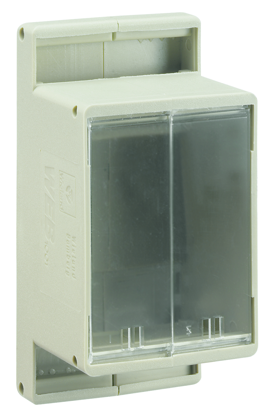 Корпус 87.030.0053.0 - Корпус для РЭА, с универсальным креплением, без печатной платы, габариты корпуса, Ш х В х Г (мм): 48 x 42 x 96, габариты платы, Ш х В х Г (мм): 93 x 45, цвет: серый, серия wiebox WEB 3