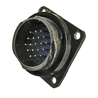 FQ24-19PIN ZJ - Разъём быстроразъёмный SZC FQ24-19pin ZJ, 19-ти контакнтый