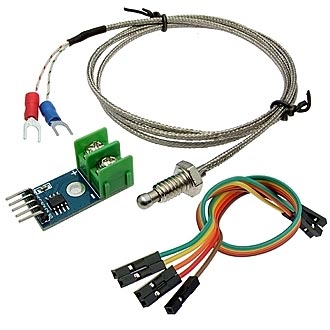 MAX6675 K MODULE FOR THERMOCOUPLE - Электронный модуль MAX6675 K модуль для термопары, от 0°C до +1024°C