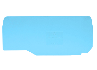 Пластина разд. TWFN 10 D1/2/35 BLAU - Разделительная пластина, для клемм WKFN 10 D1/2..., цвет: синий