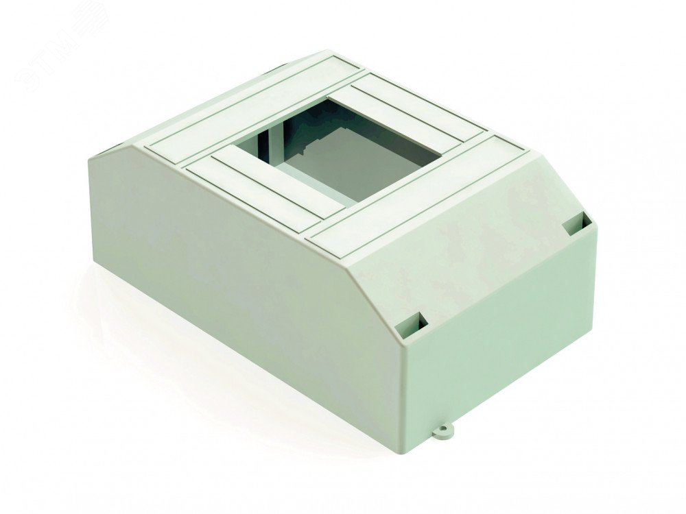 Корпус навесной ЩРН-П-2/4 12.5х7.8х5.8 2-4мод. IP30 пластик. бел. 31031DEK