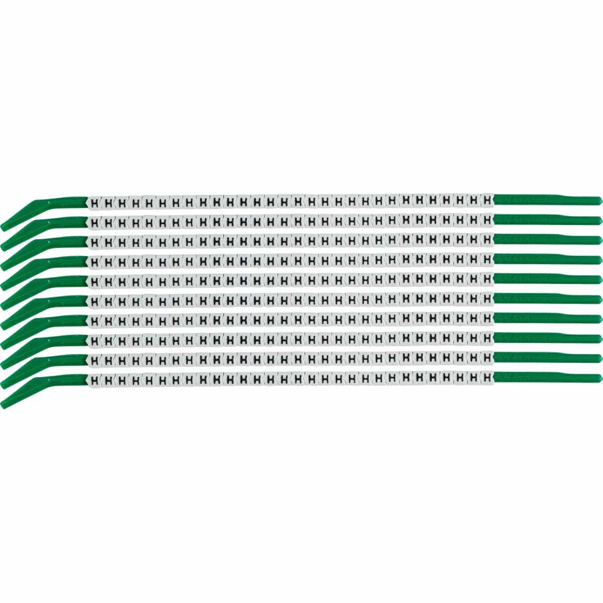 brd313167 - SCN-09-H клипсы, легенда "H", нейлон, для провода диаметром 2.5-3.0мм, 300 шт. в упак.