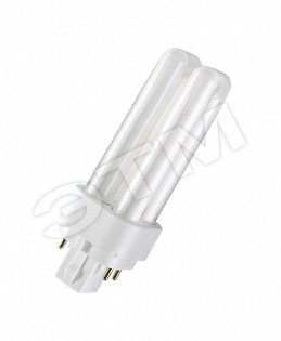 Лампа люминесцентная компактная DULUX D/E 18Вт/840 G24q-2 OSRAM 4099854122378