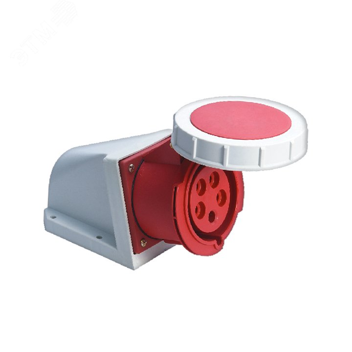 Розетка стационарная наружная 1252 3Р+РЕ+N 32А 380В IP67 PROxima ps-1252-32-380