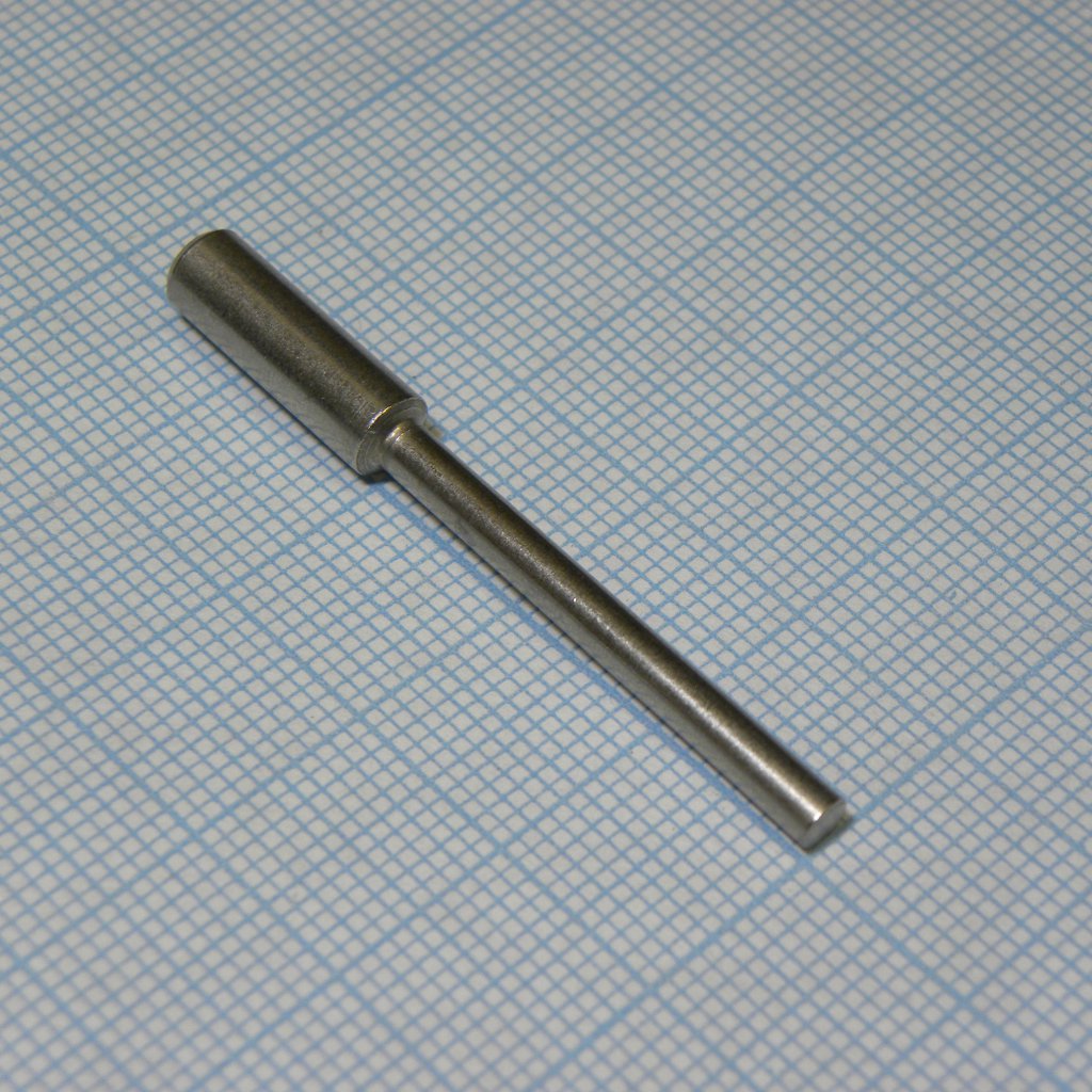 М20-03 - Жало паяльное медное никелированное, цилиндр затачиваемый, 3.0мм