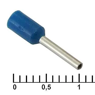 DN00508 BLUE (1X8MM) - Наконечник на кабель DN00508, синий, 1x8 мм