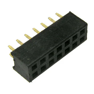 PBD2-12 (PBD2-2X6) 2.00 MM - Гнездо для плат 2.00 мм PBD2-12 (PBD2-2x6) 2.00 мм, 12 контактов
