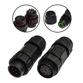 SZC-260 8PIN (IP68) - Разъём герметичный SZC-260 8pin (IP68), 8 контактов