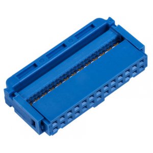 1-1658527-0 - Разъем типа провод-плата, 2.54 мм, 26 контакт(-ов), Гнездо, Серия 622, IDC / IDT, 2 ряд(-ов)