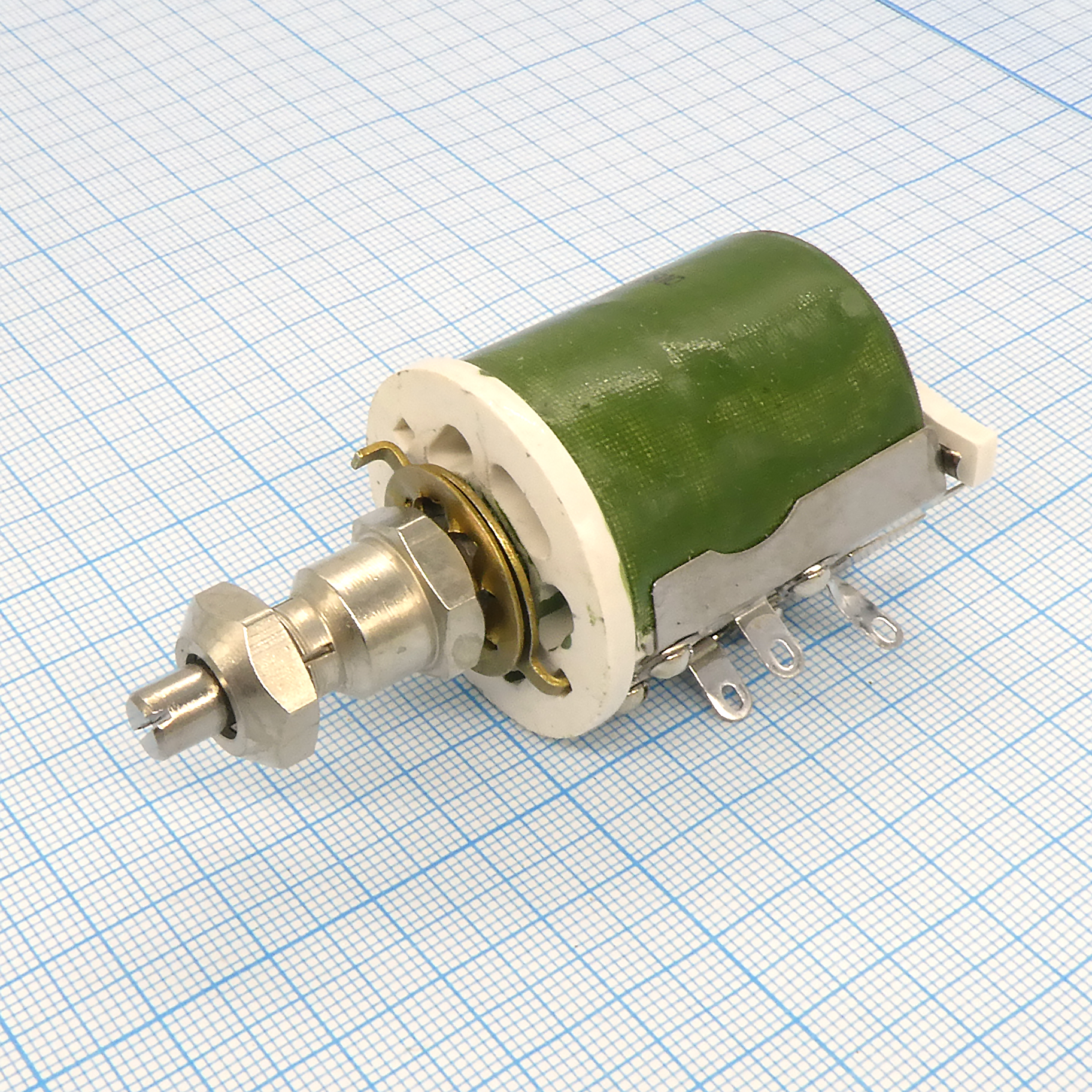 ППБ-25Е       4.7 ±10% - Резистор переменный проволочный 4.7Ом ±10% 25Вт
