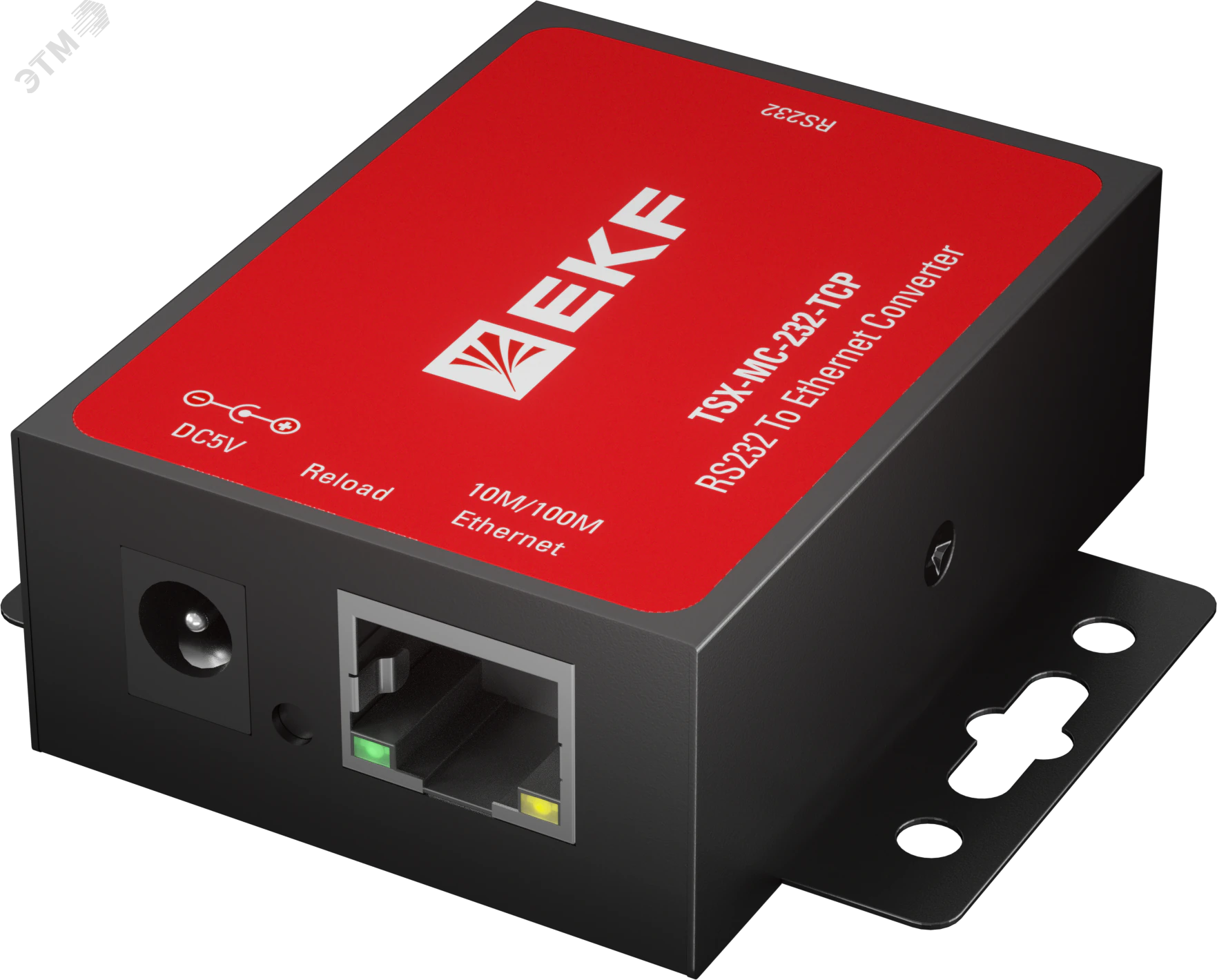 1-портовый преобразователь RS-232 в Ethernet, EKF, MC-232-TCP TSX EKF