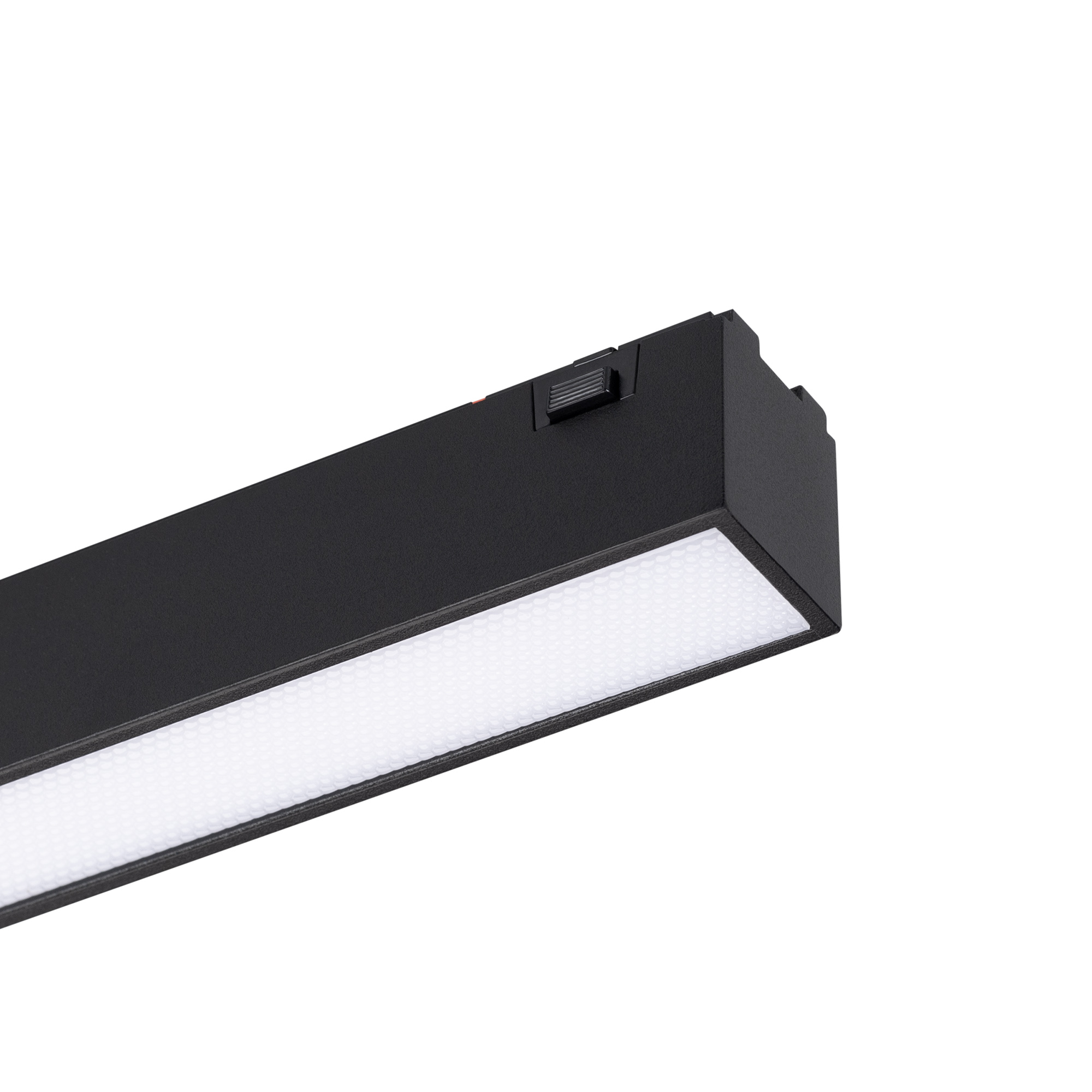 Светильник MAG-VIBE-FLAT-L485-24W Day4000 (BK, 100 deg, 48V) 044436 - Светильник для магнитных треков MAG-VIBE. Мощность 24 Вт, св. поток 1820 лм, 76 лм/Вт, дневной 4000 K, CRI>90, угол 100°, напряжение питания 48 В. Черный прямоугольный корпус из алюмини