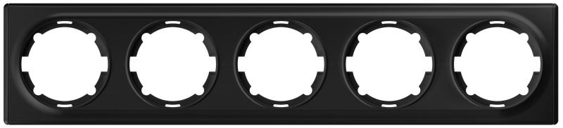 Рамка 5-м Florence черн. 1E52501303 2172832
