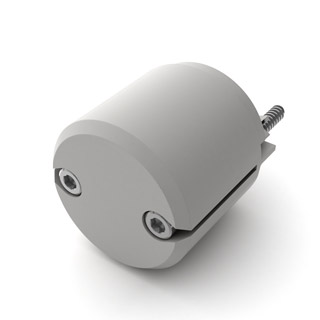 Заглушка ROUND-D30-DUAL-LONG глухая 029643 - Удлиненная глухая заглушка для профиля ROUND-D30-DUAL. Увеличенный вес позволяет выровнять вертикальную фигуру из профиля и придать ей завершённый вид.  В пакете 1 штука, цена за пакет.