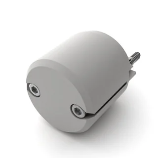 Заглушка ROUND-D30-DUAL-LONG глухая 029643 - Удлиненная глухая заглушка для профиля ROUND-D30-DUAL. Увеличенный вес позволяет выровнять вертикальную фигуру из профиля и придать ей завершённый вид.  В пакете 1 штука, цена за пакет.