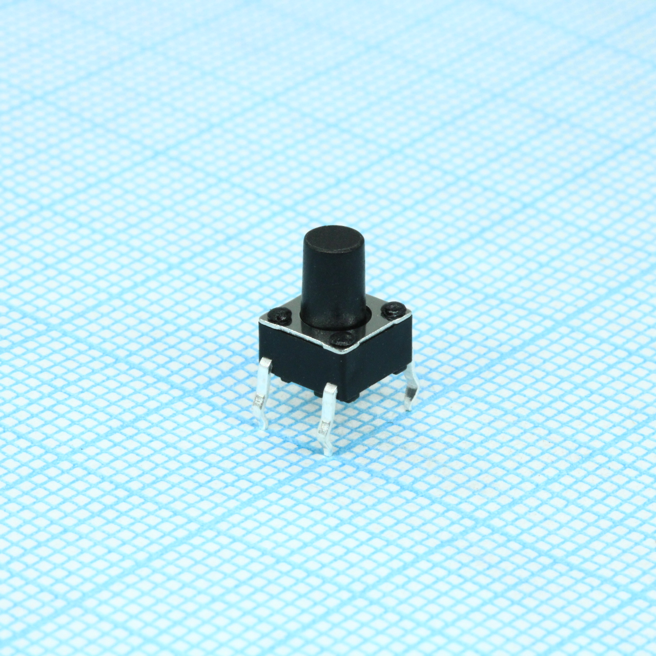 L-KLS7-TS6601-8.0-180-TYPE1 - Кнопка тактильная 6Х6мм, h=8мм нажатие 180гр