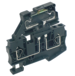 Предохранительная клемма UJ5-4RDX24(6.3X32)E - Предохранительная клемма, 6.3X32, с LED 24V, серия E, тип фиксации провода: пружинный, номинальное сечение: 4 мм кв., до 10A, 500V, ширина: 8,2 мм, цвет: черный, стандарт GB/T14048.1, тип монтажа: DIN 35