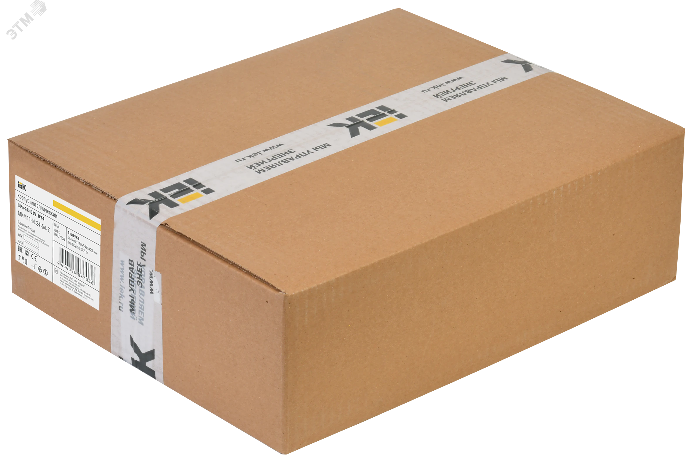 Корпус металлический ЩРн-24 (410х330х120мм) IP54 TITAN 3 MKM11-N-24-54-Z