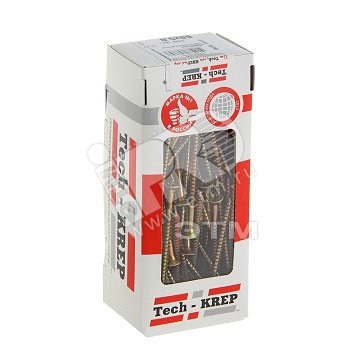 Саморез универсальный 80х5.0мм желт. (уп.100шт) 102266