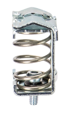 Прижим кабельный WST 13,5 / D - Зажим для подключения экранированного кабеля, тип фиксации провода: зажим, для кабеля: 4-13,5 мм, цвет: серый, тип монтажа: болт