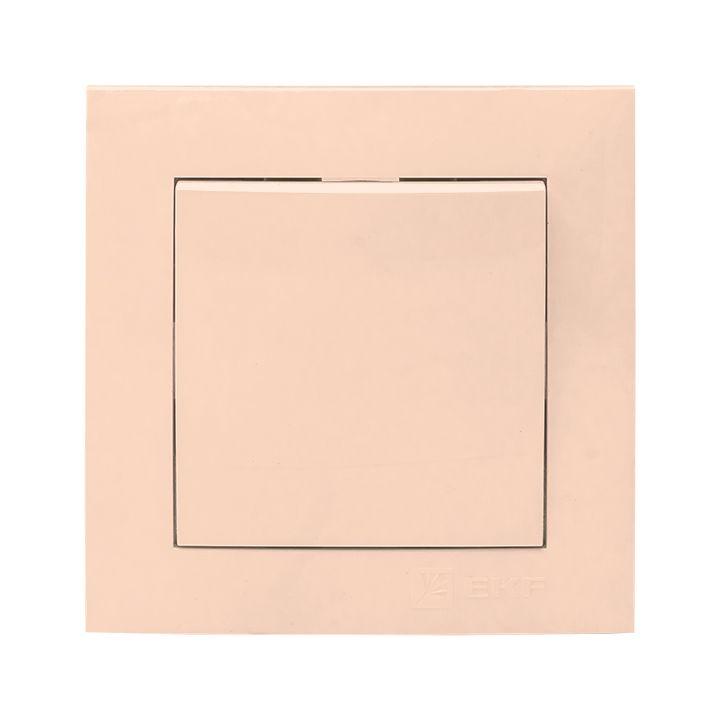 Валенсия выключатель 1-кл. 10А кремовый PROxima EWV10-021-20