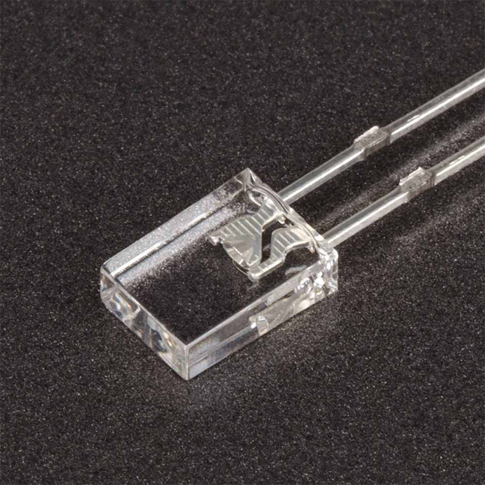 Светодиод ARL-2507UBC 013594 - Поставка под заказ от 5000 шт. Выводной прямоугольный светодиод, 2х5х7 мм, прозрачная линза. Цвет свечения синий (460-470 нм). Угол излучения 80°. Сила света Iv=600-800 мкд при If=20 мА. VF=2.9-3.3 В. Рекомендуемый постоянны